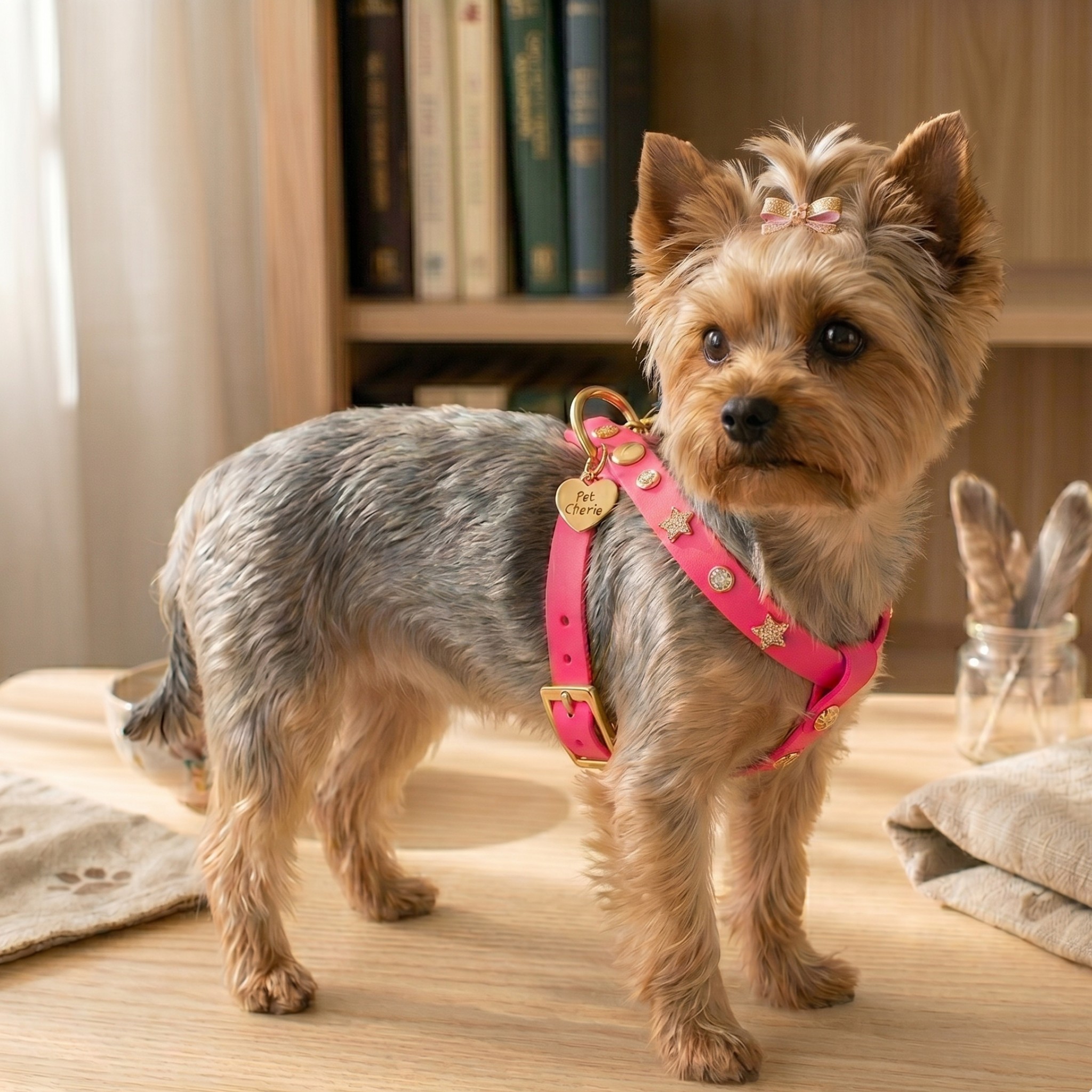 Pettorina per Cani in Biothane Light Gold